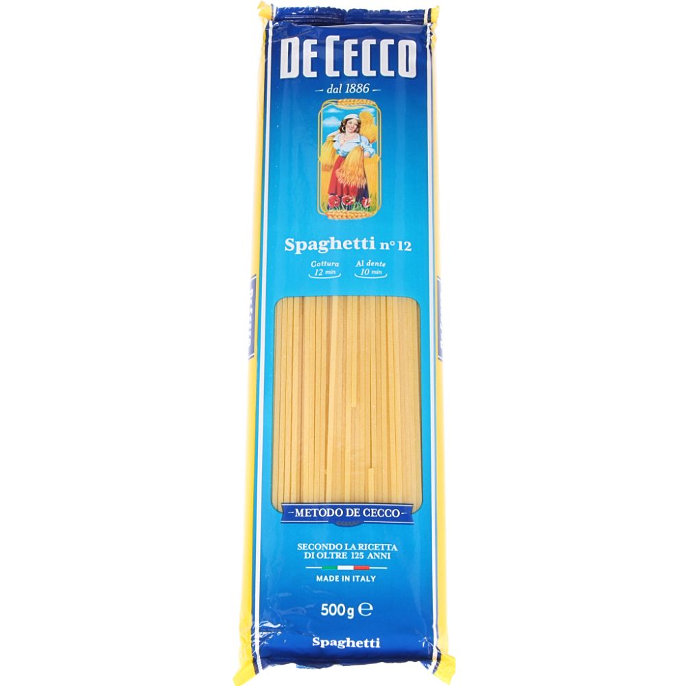 - De Cecco Spaghetti No. 12 500g (1)