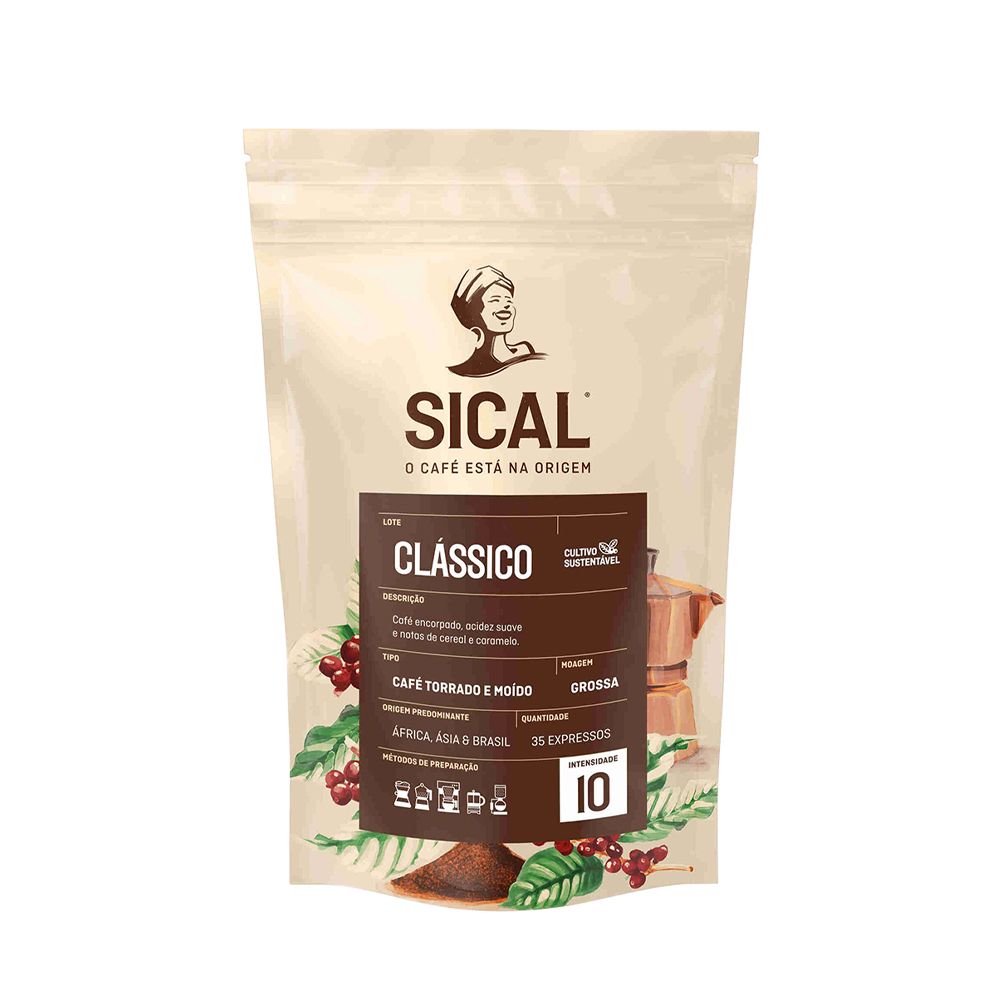  - Sical 5 Estrelas Ground Coffee for Filter 250g (1)