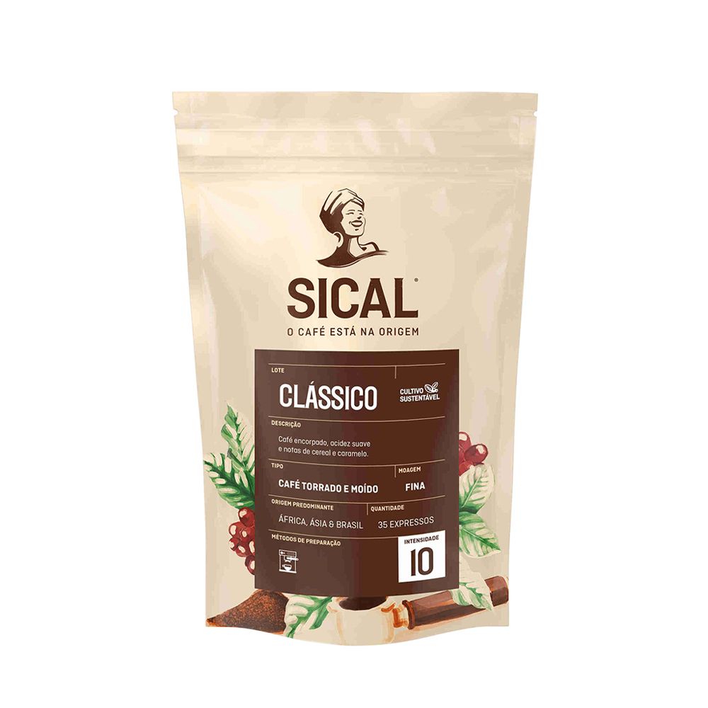  - Sical 5 Estrelas Ground Coffee for Machine 250g (1)