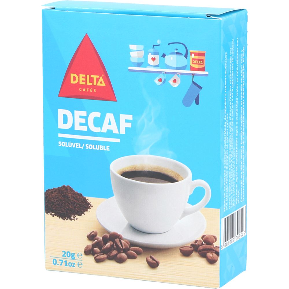  - Café Delta Solúvel s/ Cafeína 10 x 2 g (1)