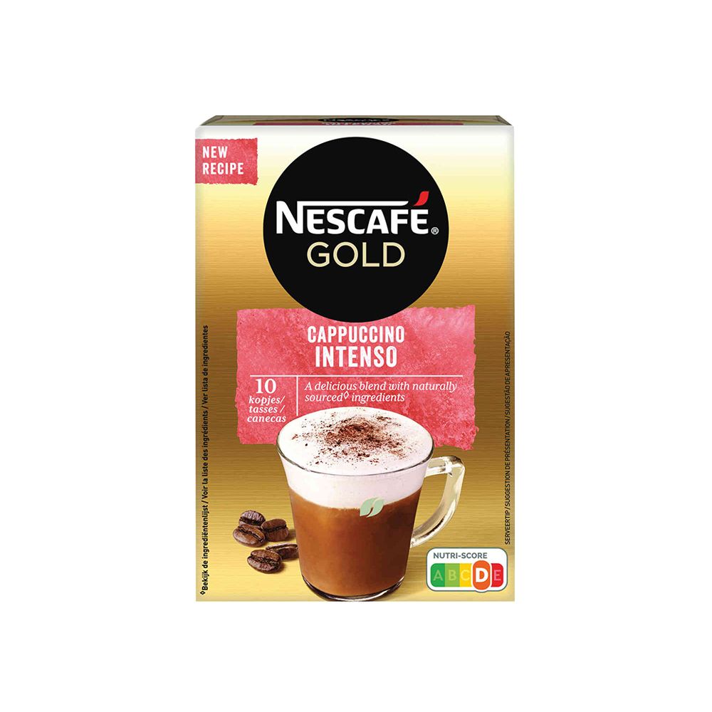  - Café Nescafé Cappuccino Intenso 10 Saquetas = 125g (1)