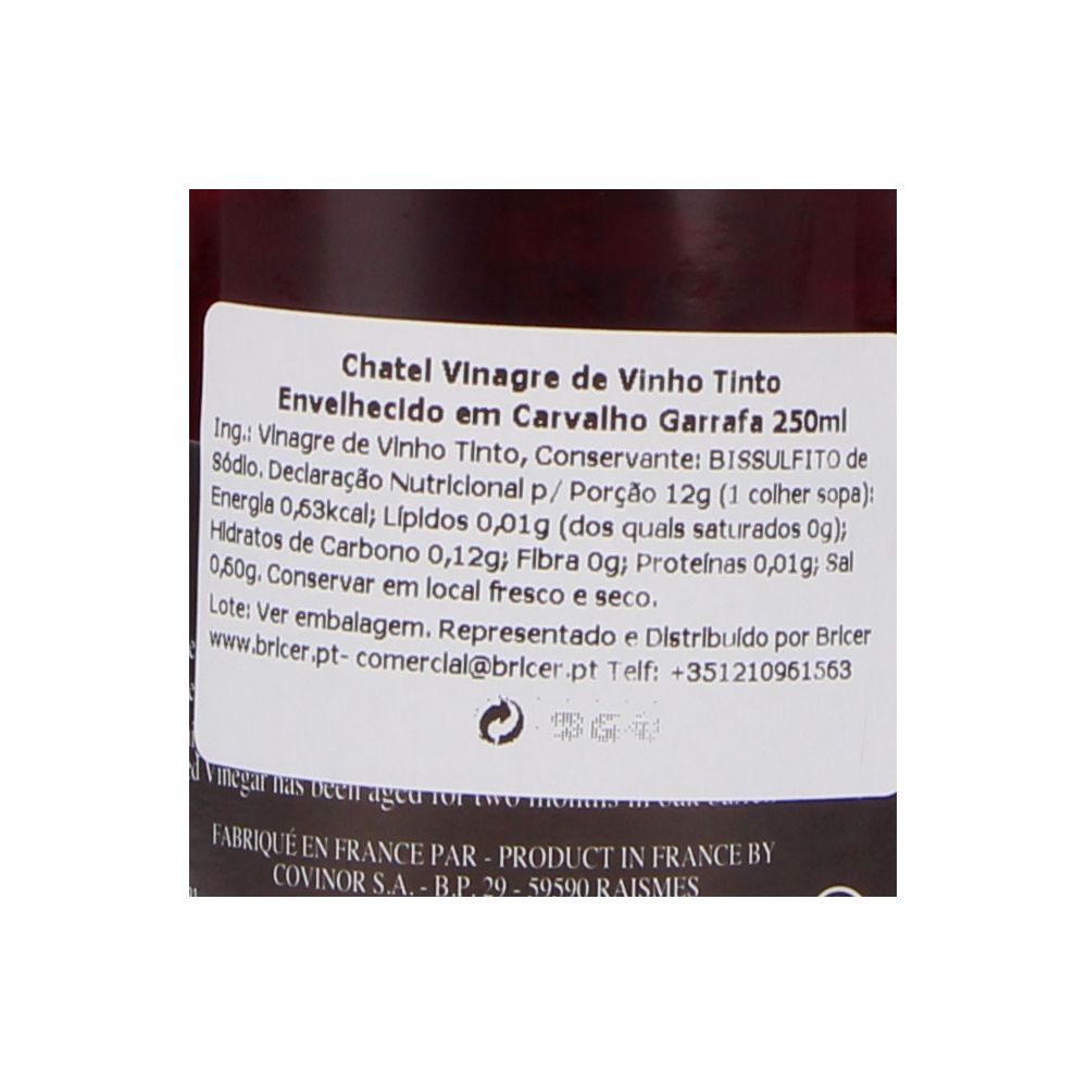  - Chatel Red Wine Vinegar 250mL (2)