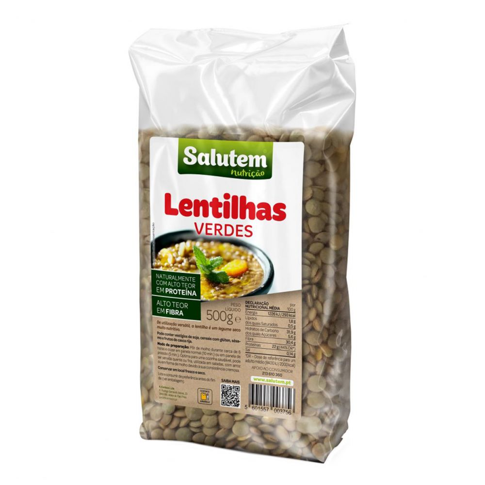  - Salutem Green Lentils 500g (1)