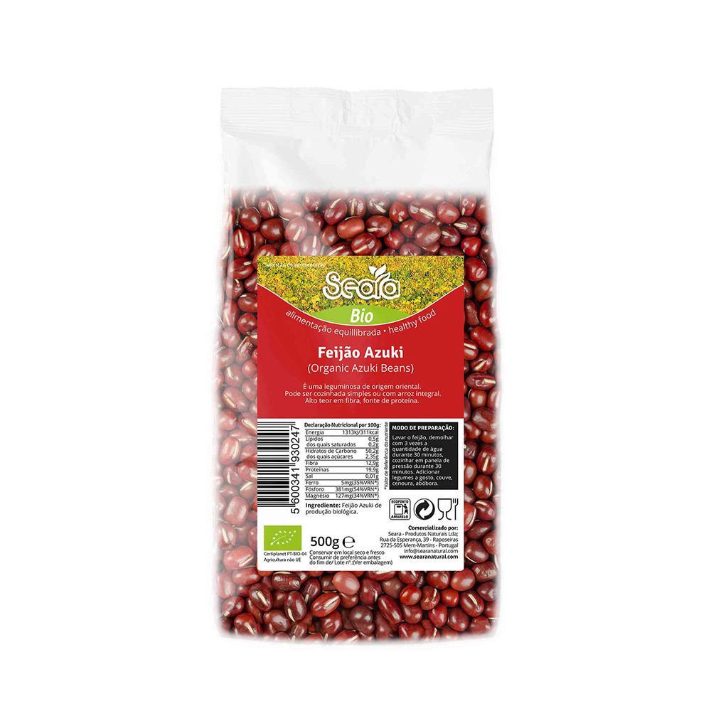  - Seara Organic Azuki Beans 500g (1)