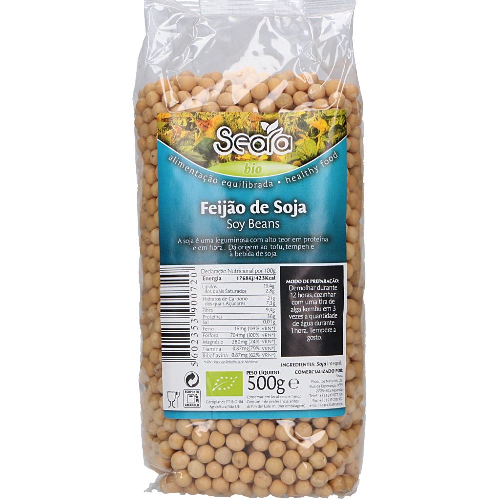  - Seara Organic Soy Bean 500g (1)
