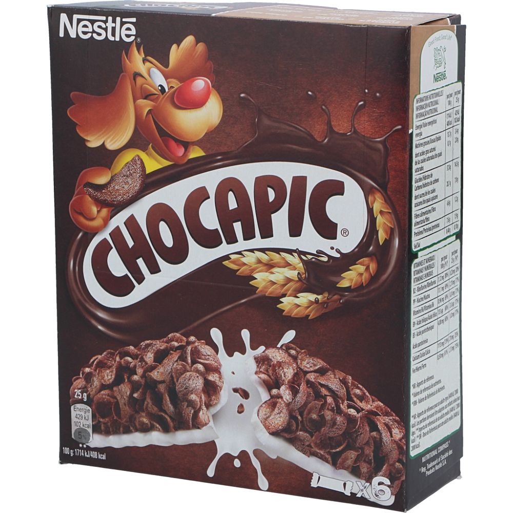  - Barra Cereais Nestlé Chocapic + Leite 6 x 25 g (1)