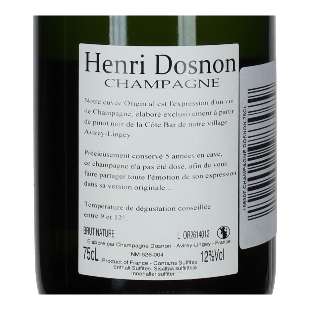  - Henri Dosnon Champagne 75cl (2)