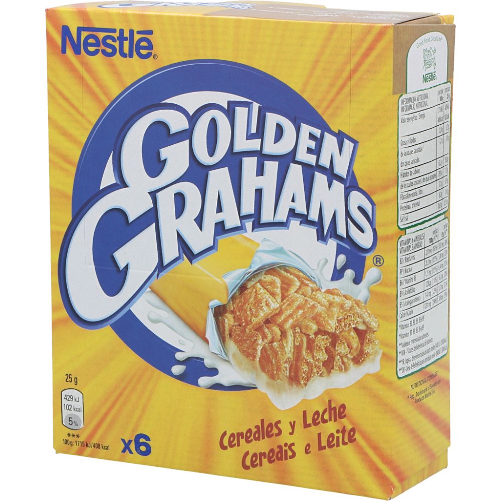  - Barra Cereais Nestlé Golden Grahams 6 x 25 g (1)