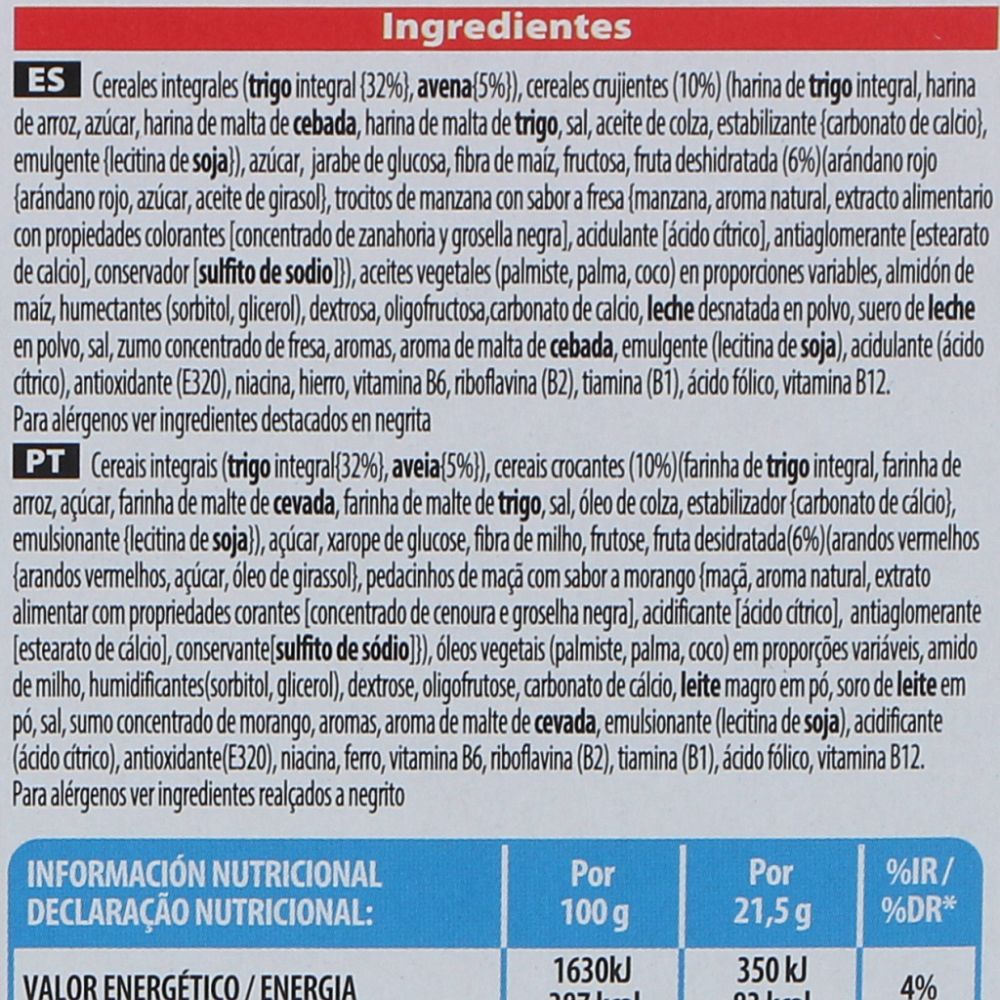  - Barra Cereais Kellogg`s Special K Frutos Vermelhos 6 x 21.5 g (3)