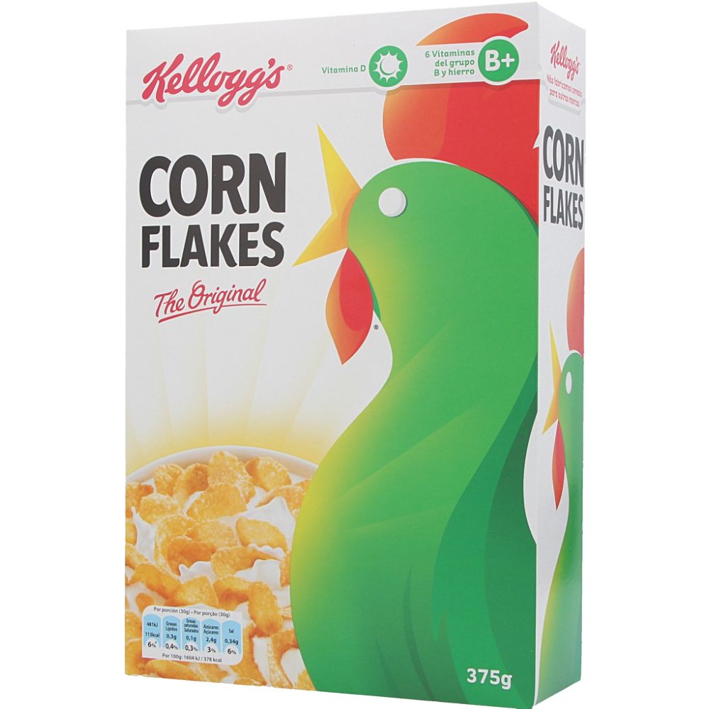  - Cereais Kellogg`s Corn Flakes Original 375g (1)