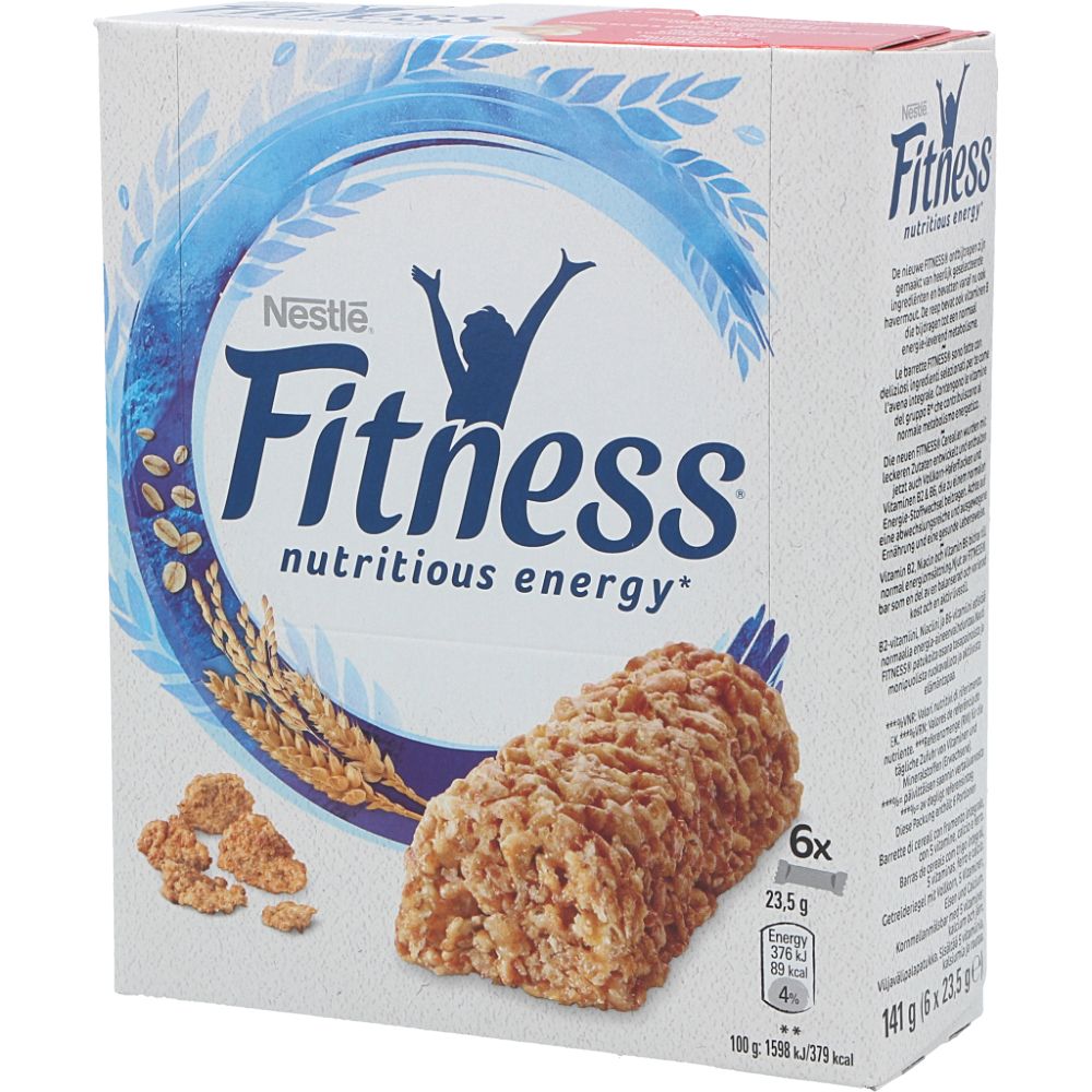  - Nestlé Fitness Natural Cereal Bar 6 x 23.5g (1)