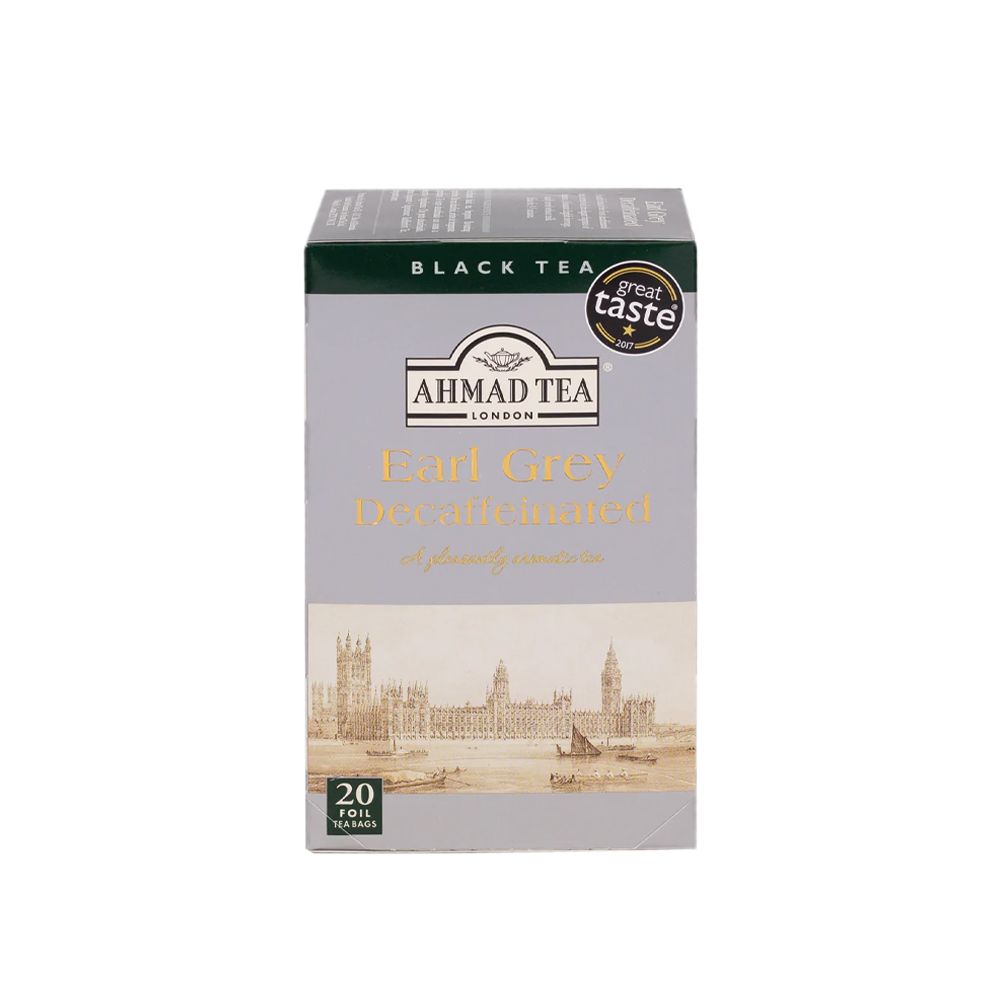  - Ahmad Earl Grey Decaffeinated Tea 20 Sachets = 40g (1)