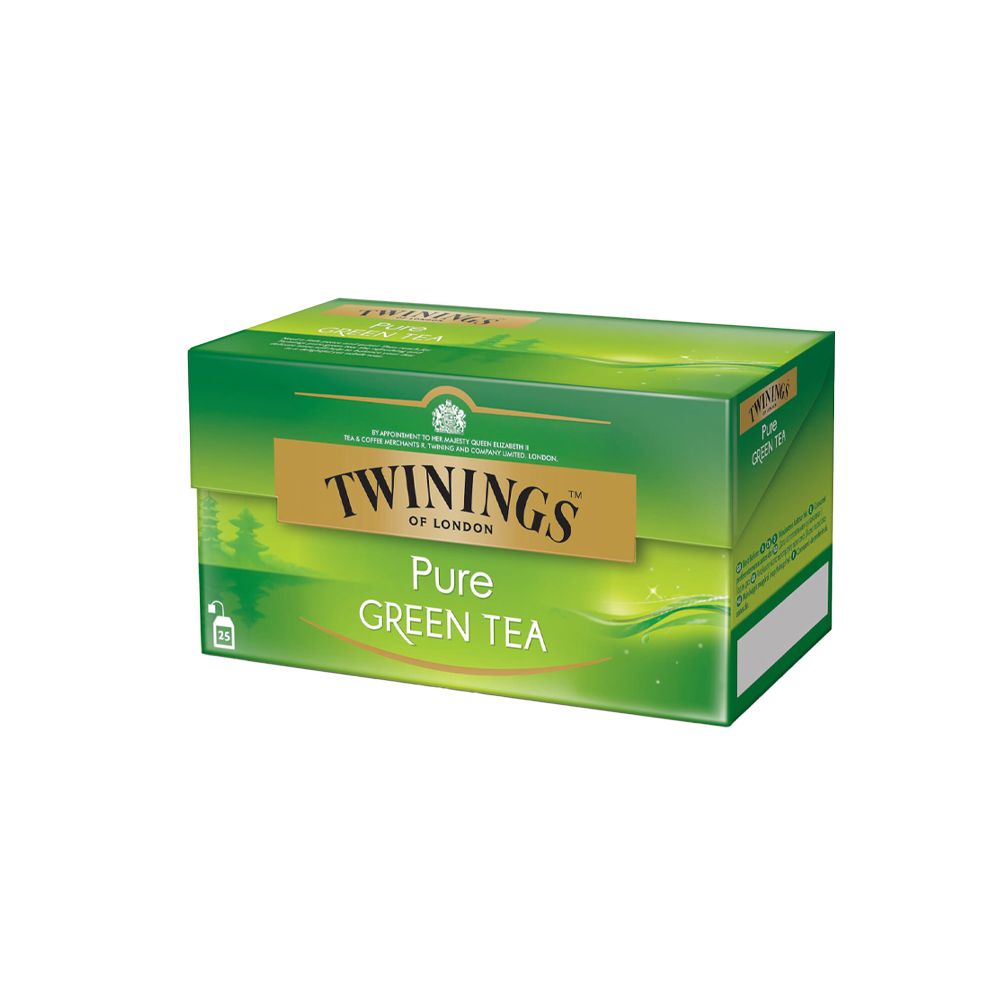  - Twinings Pure Green Tea 25 Sachets = 50g (1)