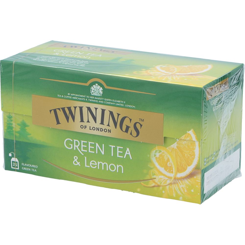  - Twinings Green Tea w/ Lemon 20 Sachets = 50g