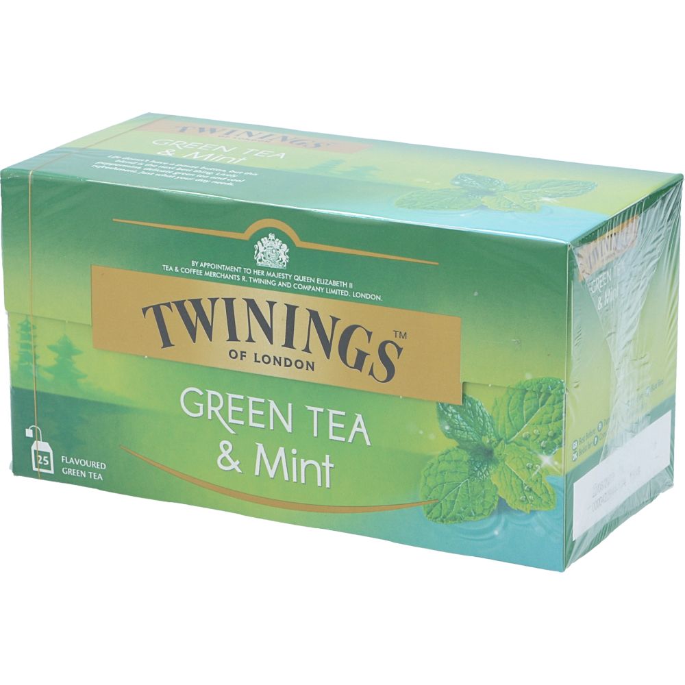 - Chá Twinings Verde Menta 25 Saquetas = 50 g (1)