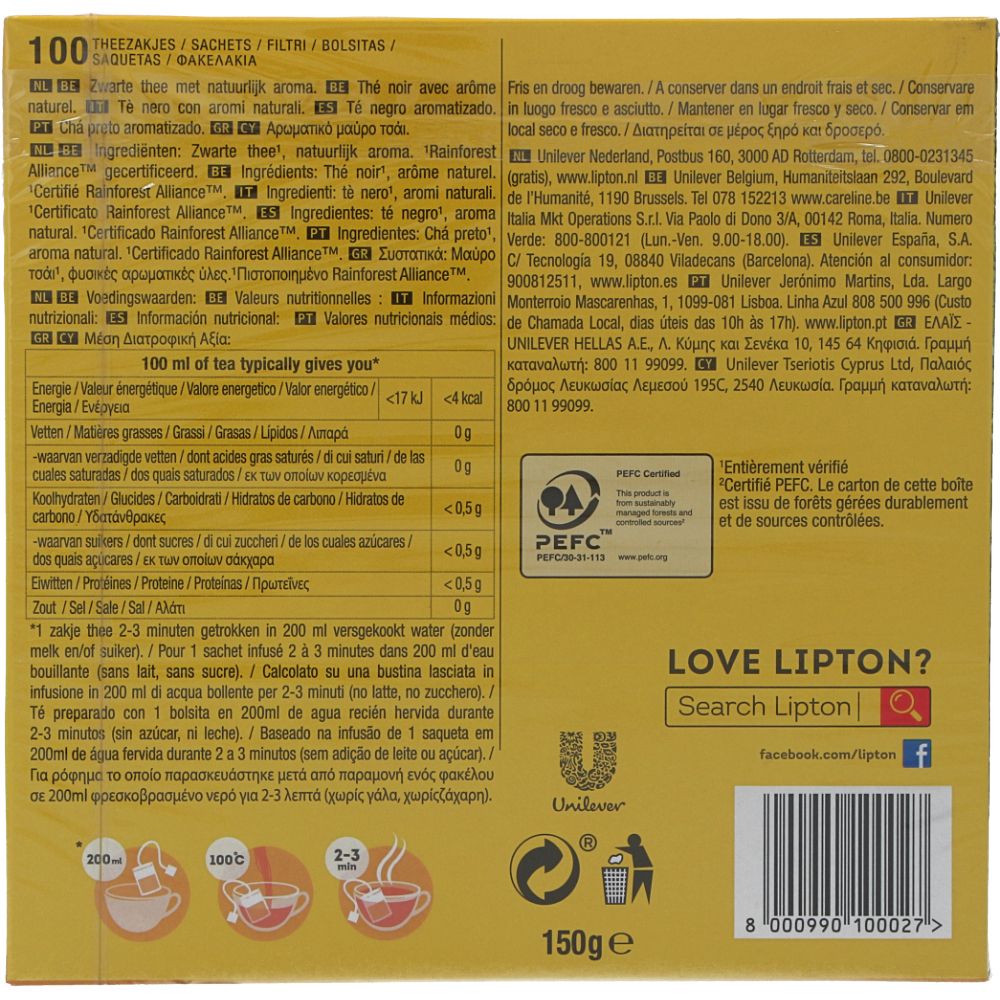  - Chá Lipton Yellow Label 150g (2)