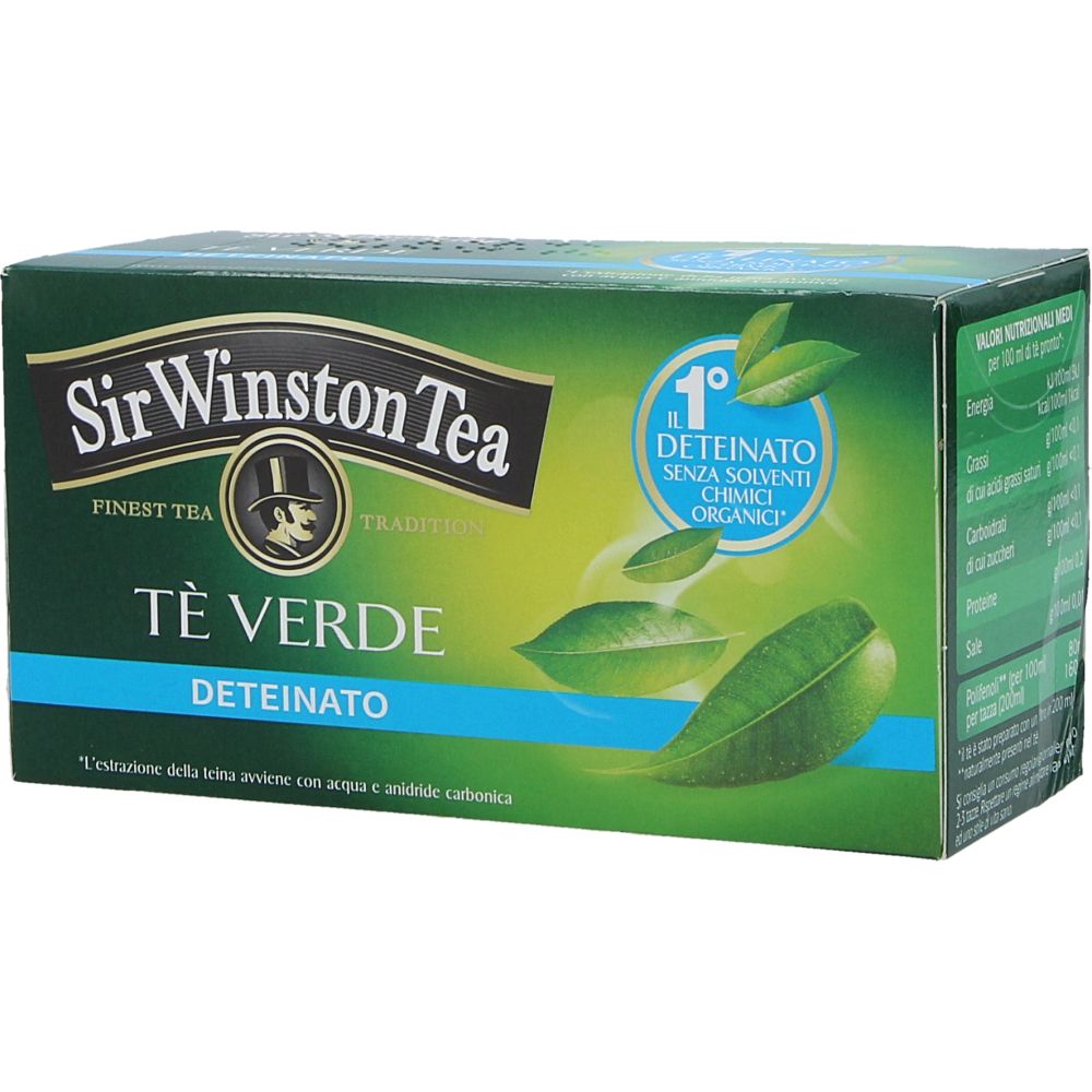  - Chá Verde Sir Winston Descafeinado 20 Saquetas 35 g (1)