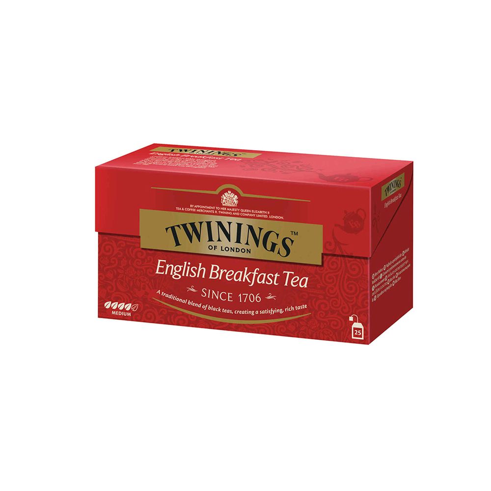  - Chá Twinings English Breakfast 25 Saquetas = 50 g (1)