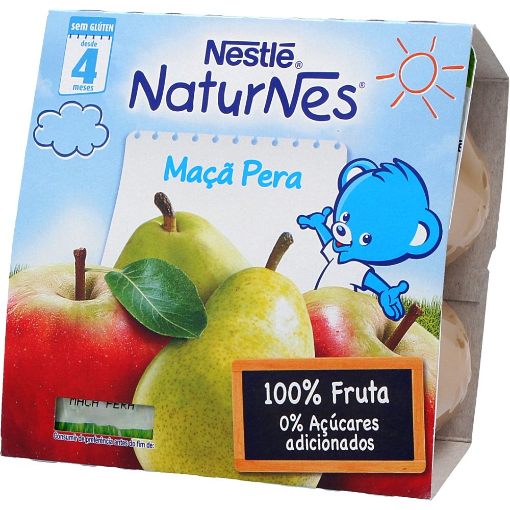  - Nestlé Apple / Pear & Milk Dessert 4 x 100g (1)