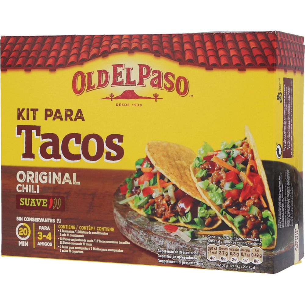  - Kit Taco Old El Paso 308 g (1)