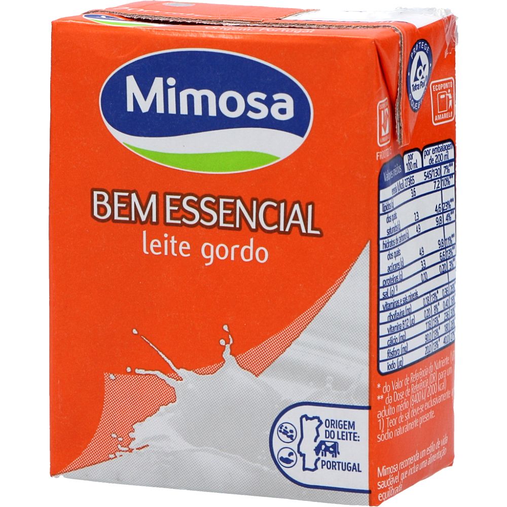  - Mimosa Bem Essencial Whole Milk 200mL (1)