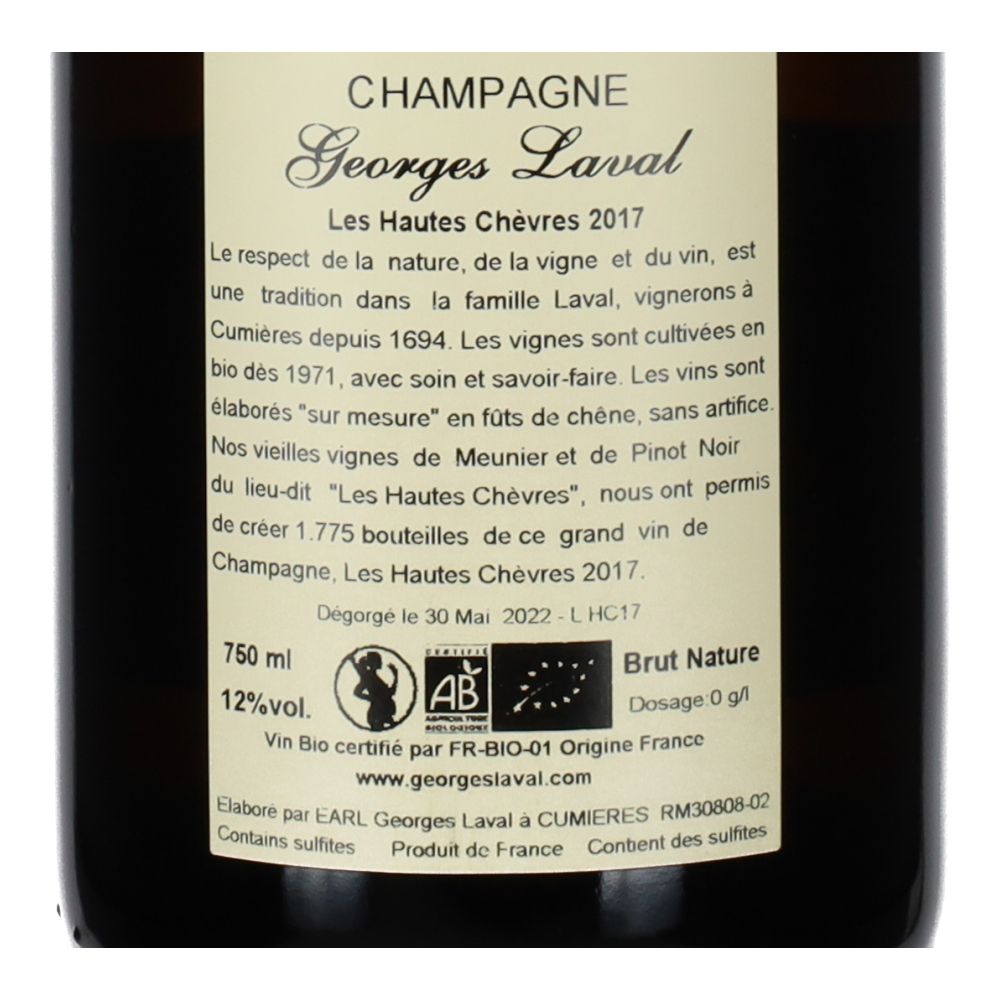  - Laval Les Hautes Chevres Champagne 75cl (2)