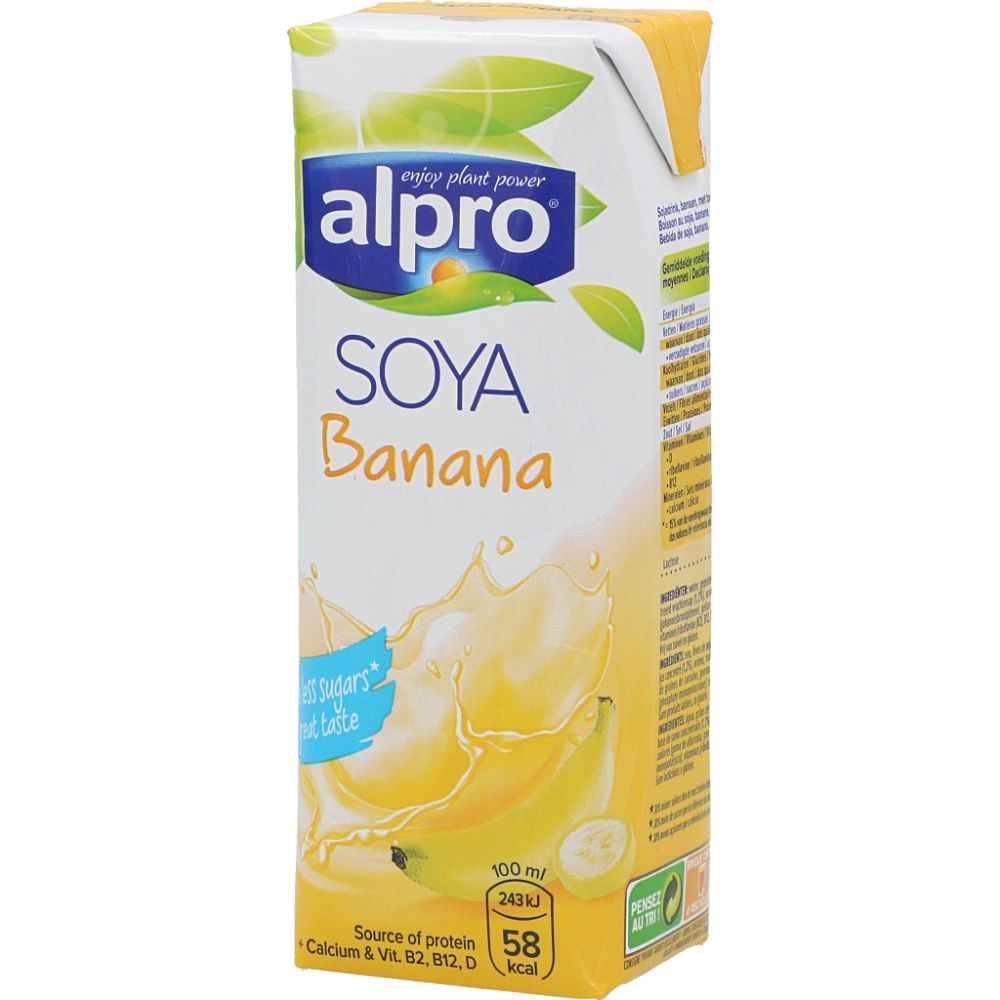  - Alpro Soya Banana Milk Alternative 25cl (1)