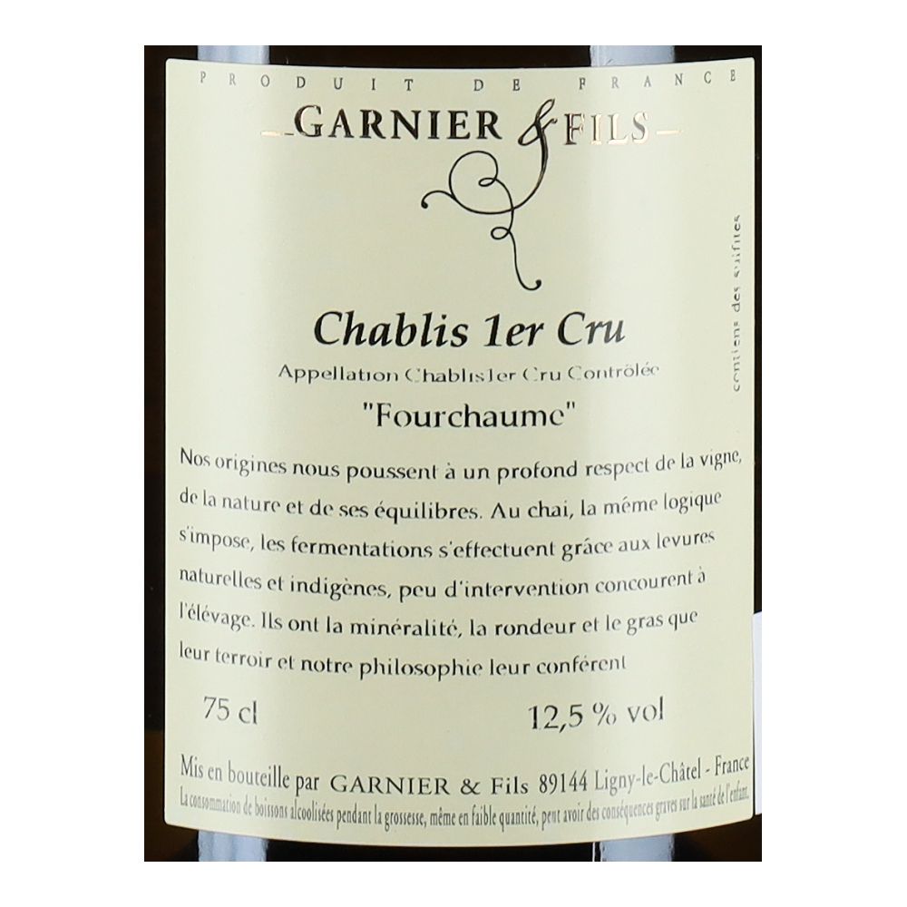  - Vinho Branco Domaine Garnier Premier Cru Fourchame 75cl (2)