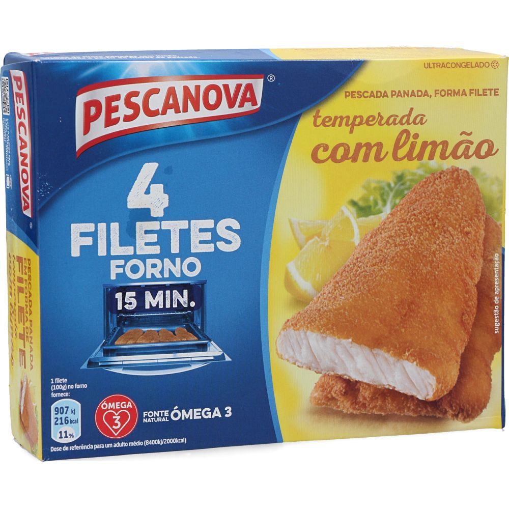  - Pescanova Breaded Hake Fillets w/ Lemon 400g (1)