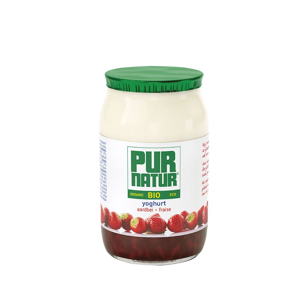  - Pur Natur Organic Strawberry Bits Yogurt 150g (1)