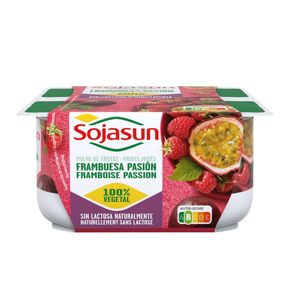  - SojaSun Raspberry Passionfruit Soya Dessert 4x100g (1)