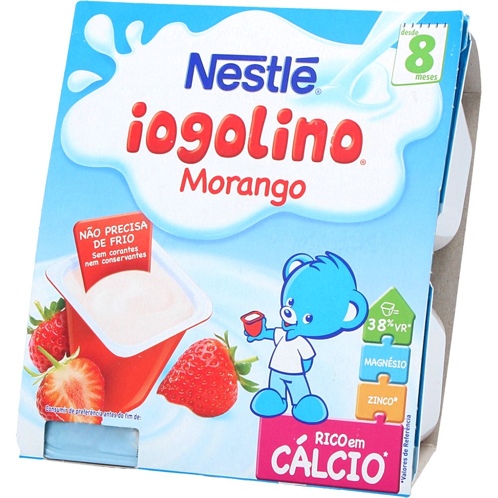  - Sobremesa Láctea Iogolino Morango 4 x 100g (1)