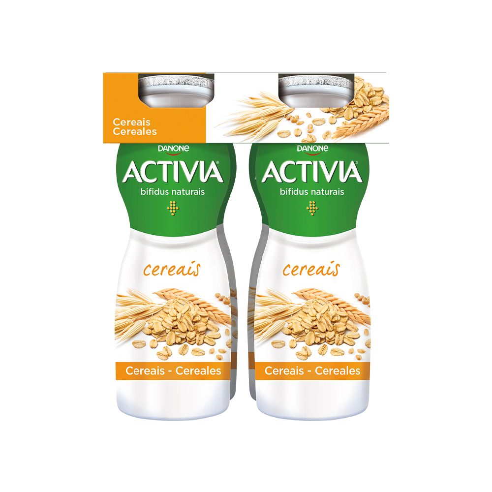  - Activia Cereals Yogurt Drink 4x160g (1)