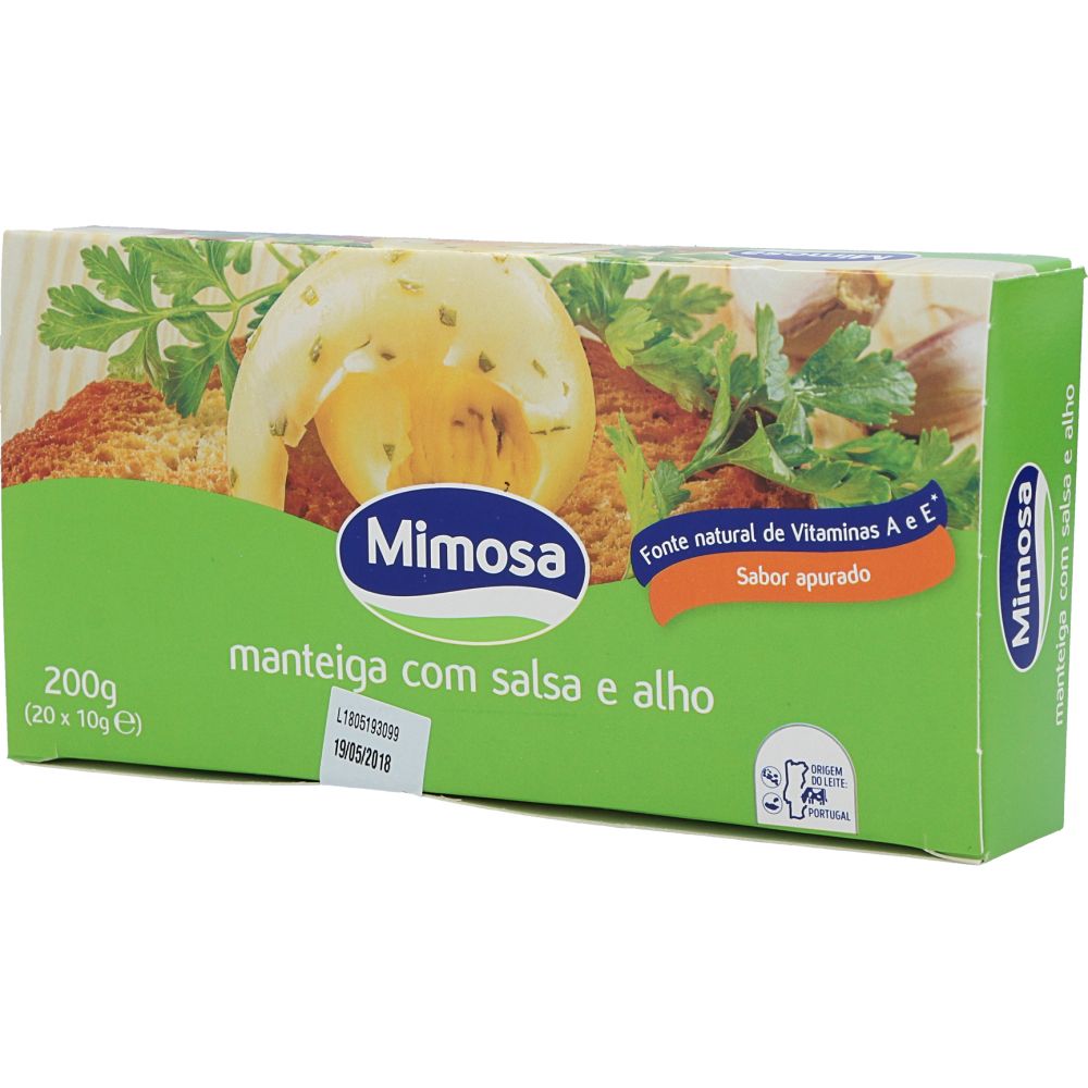  - Manteiga Mimosa c/ Alho 20 x 10 g (1)