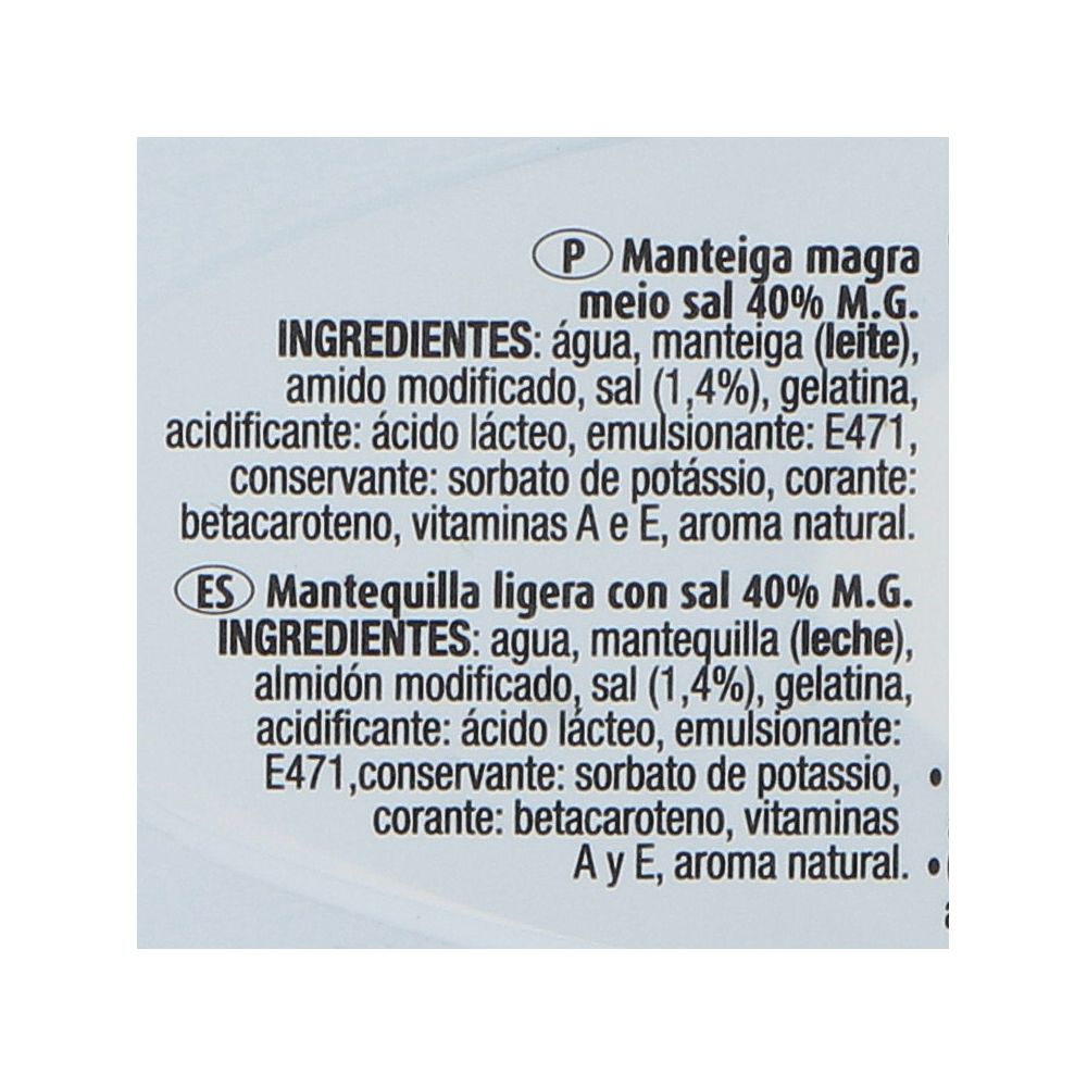  - Manteiga Président Magra c/ Sal 40% 250g (2)