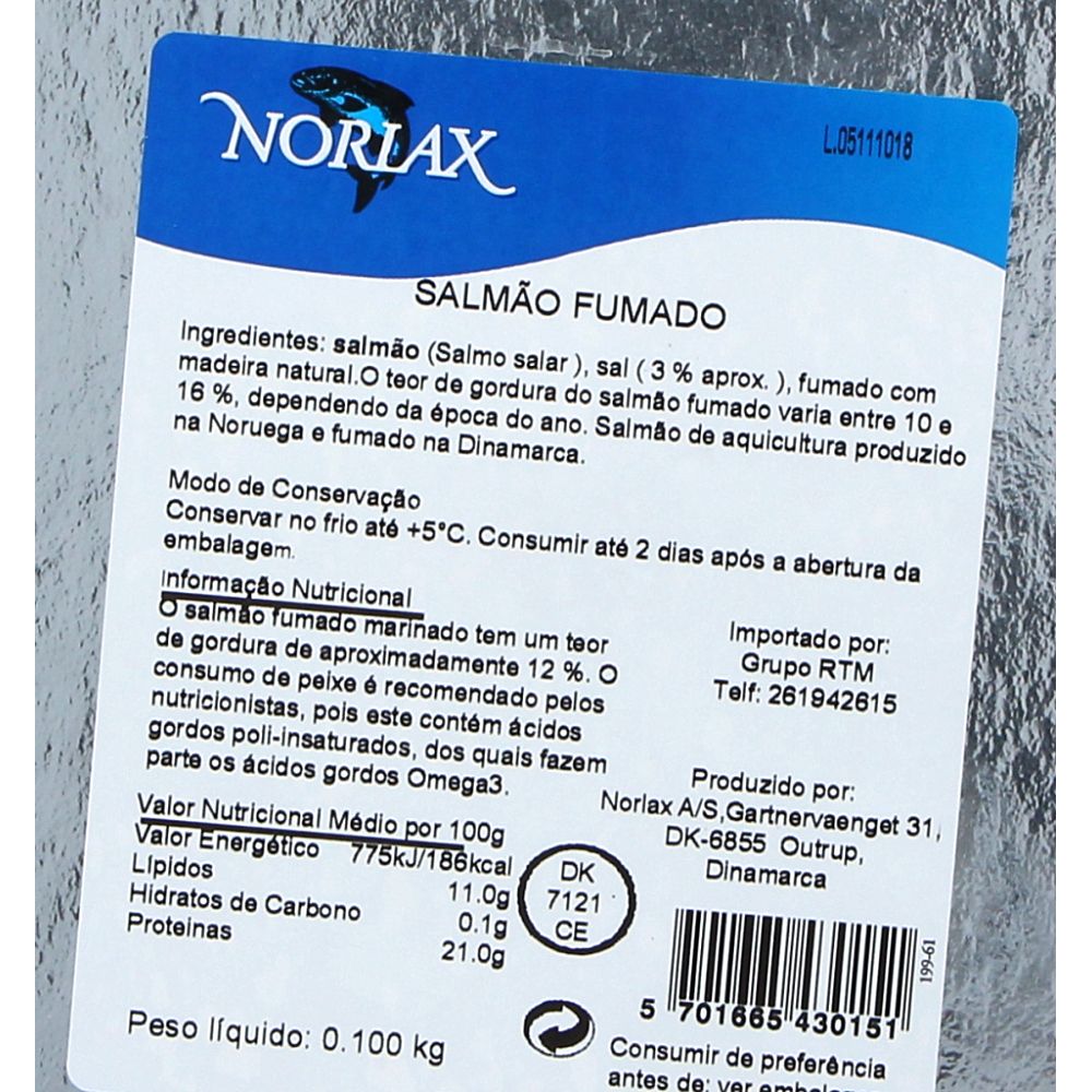 - Norlax Norwegian Smoked Salmon 100g (2)