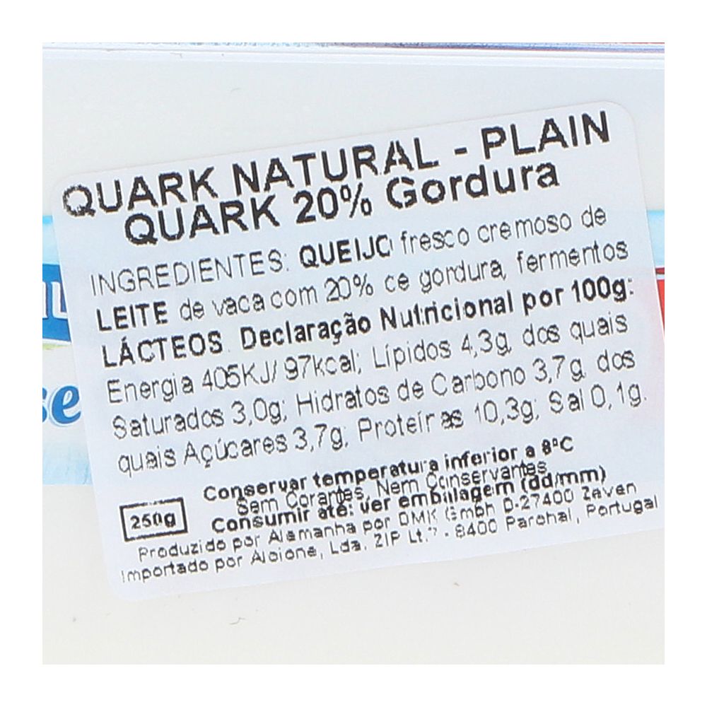  - Queijo Quark Milram 20% Fresco 250g (2)