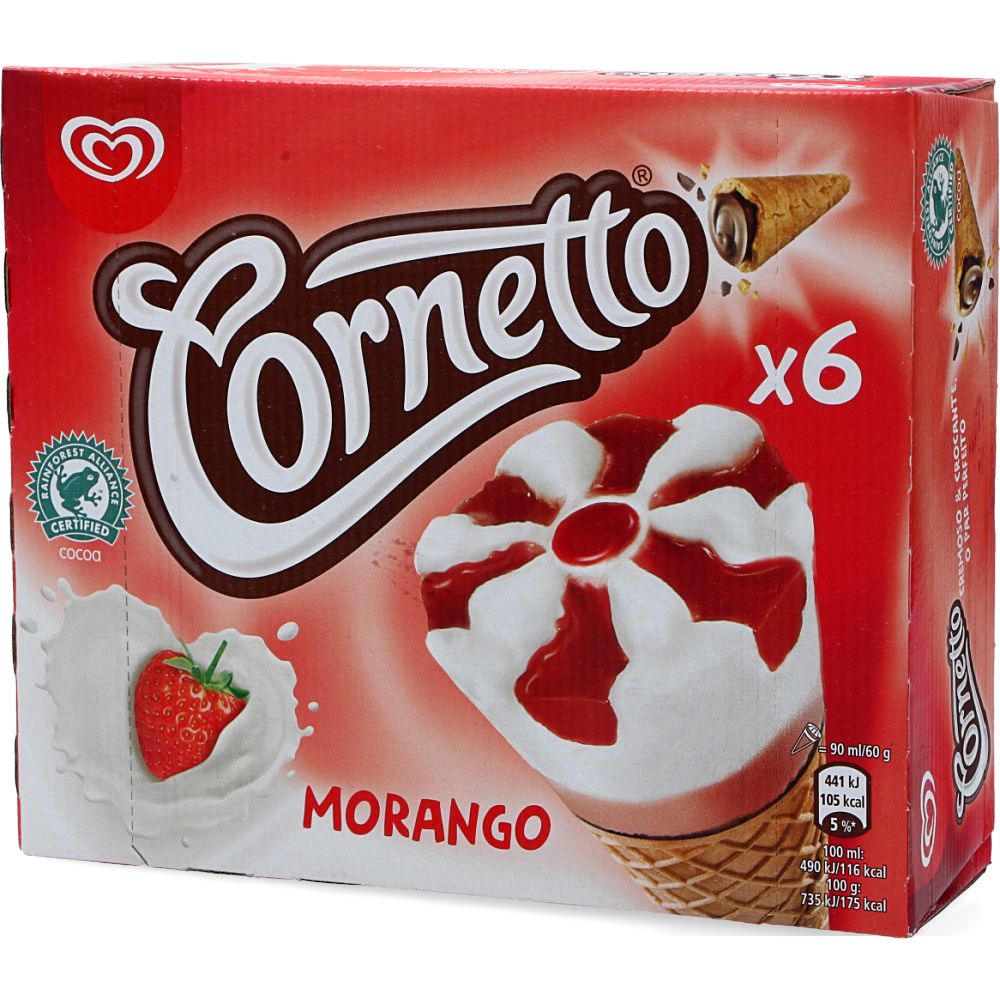  - Cornetto Strawberry 6 x 90mL (1)
