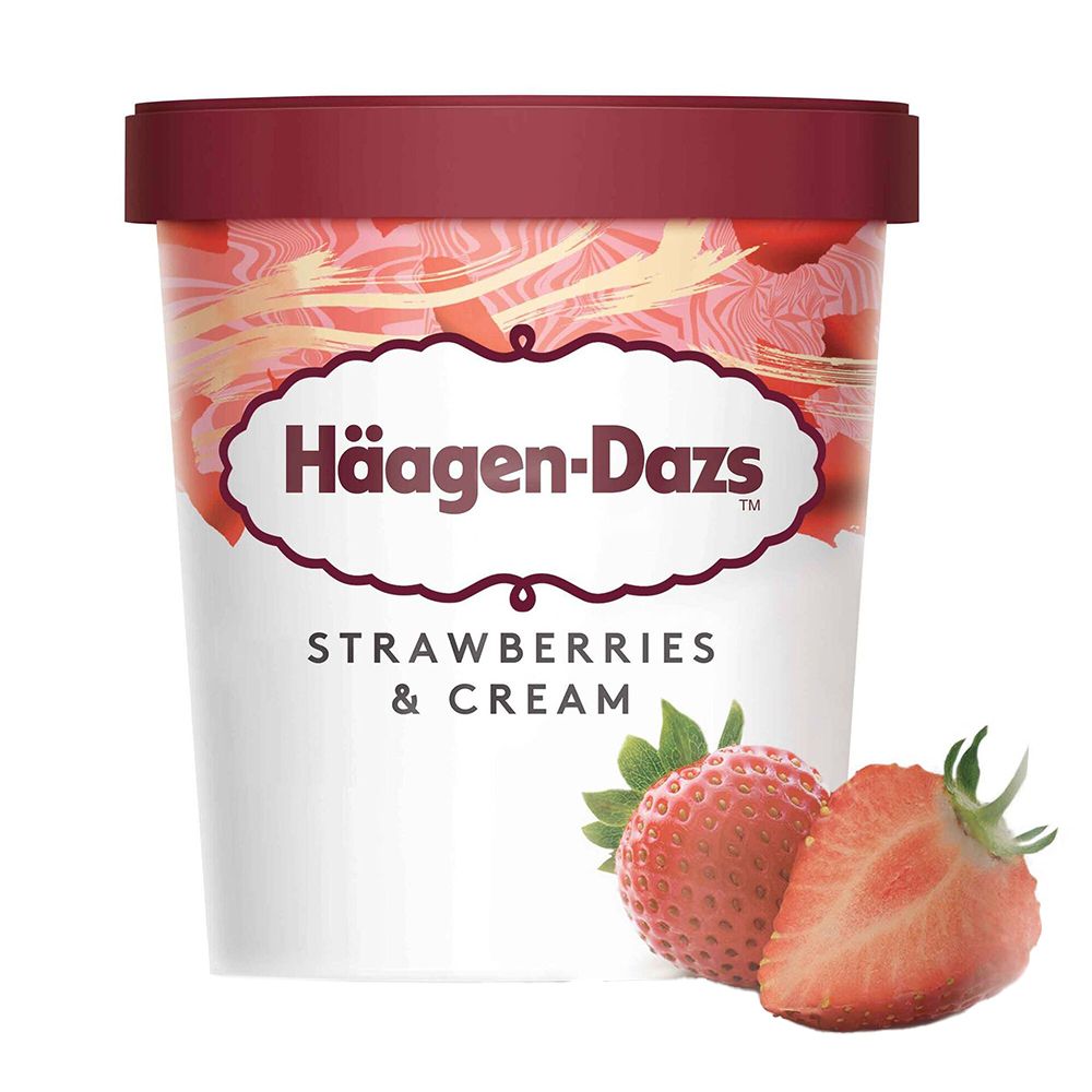  - Häagen-Dazs Strawberry Ice Cream 460ml (1)