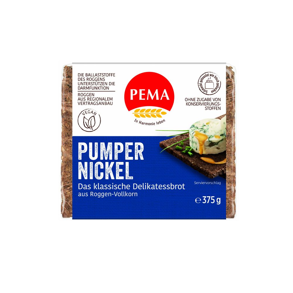  - Pema Wholemeal Rye Pumpernickel Bread 500g (1)