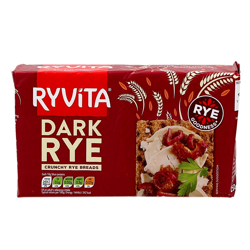  - Pão Crocante Centeio Escuro Ryvita 250g (1)