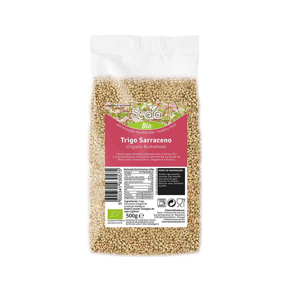  - Seara Organic Buckwheat 500g (1)