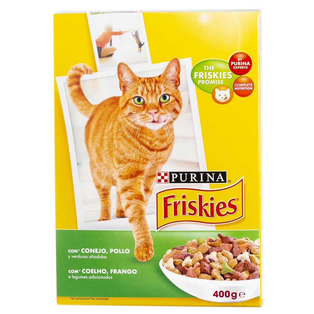  - Friskies Menu Rabbit / Chicken & Vegetables Cat Food 400g (1)