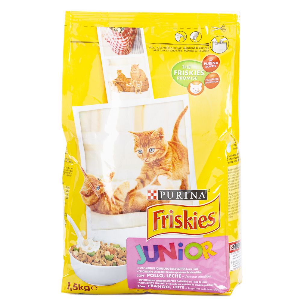  - Friskies Junior Chicken & Carrot in Sauce Cat Food 1.5Kg (1)