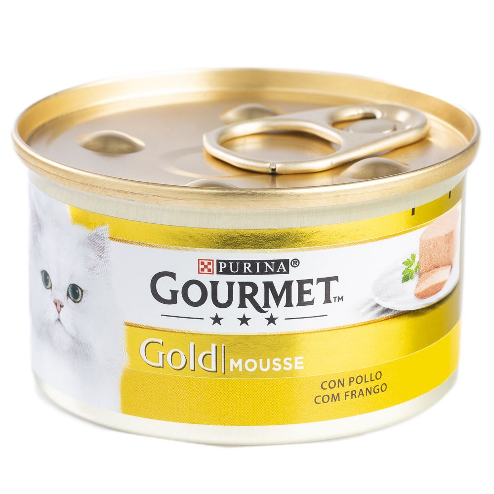  - Gourmet Gold Mousse Frango Selecionado 85 g (1)