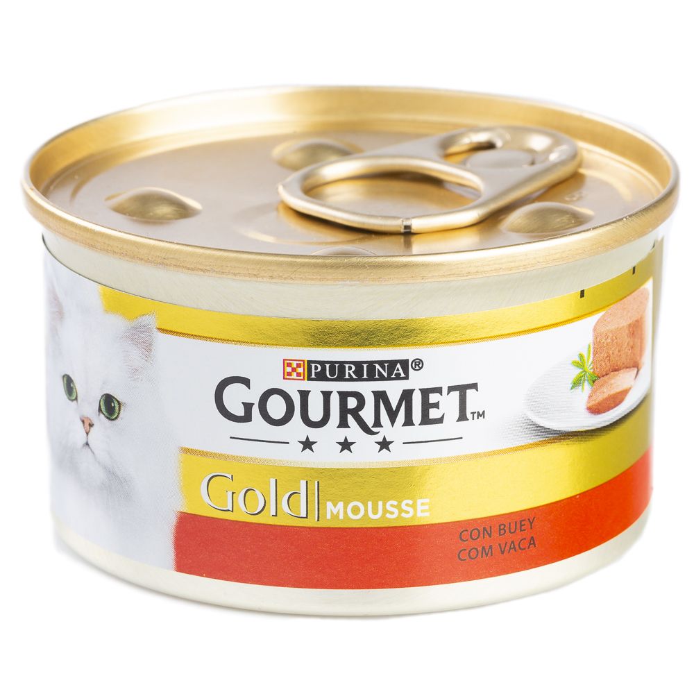  - Gourmet Gold Beef Cat Food 85g (1)