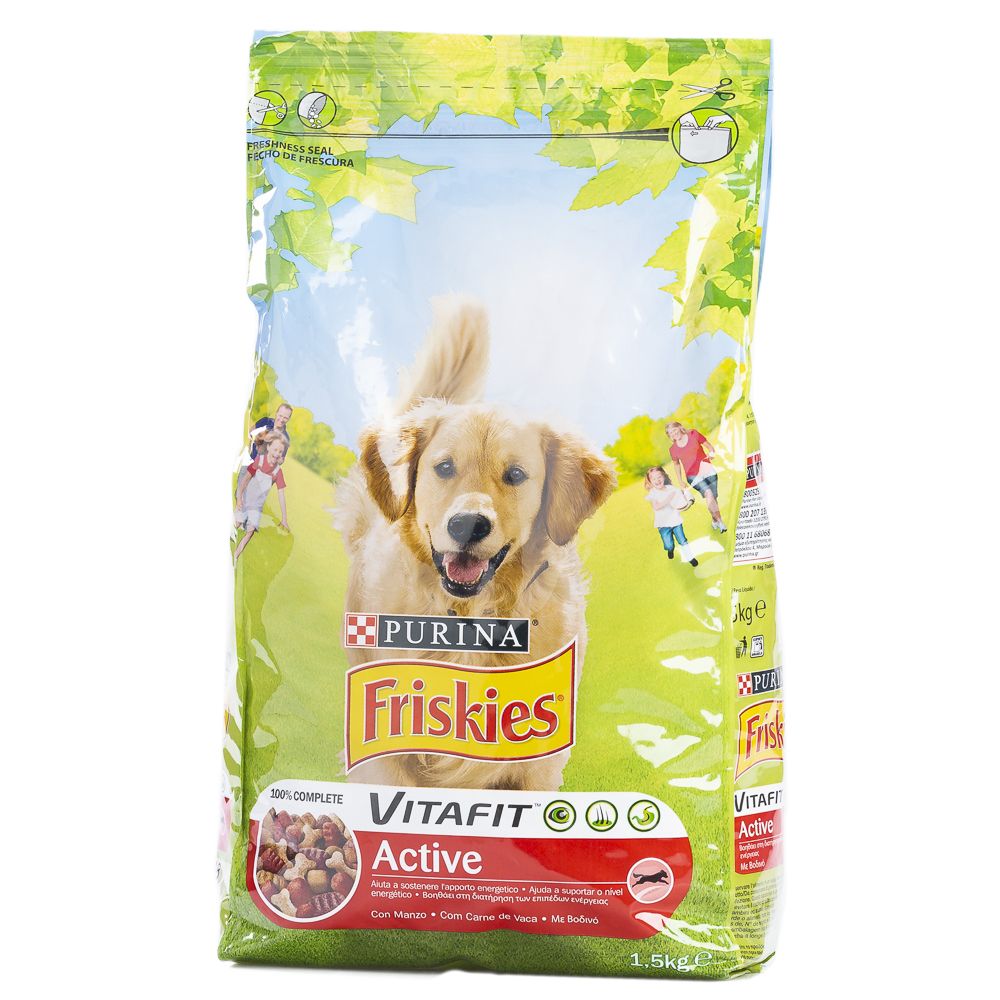  - Friskies Vital Active Dog Food 1.5Kg (1)