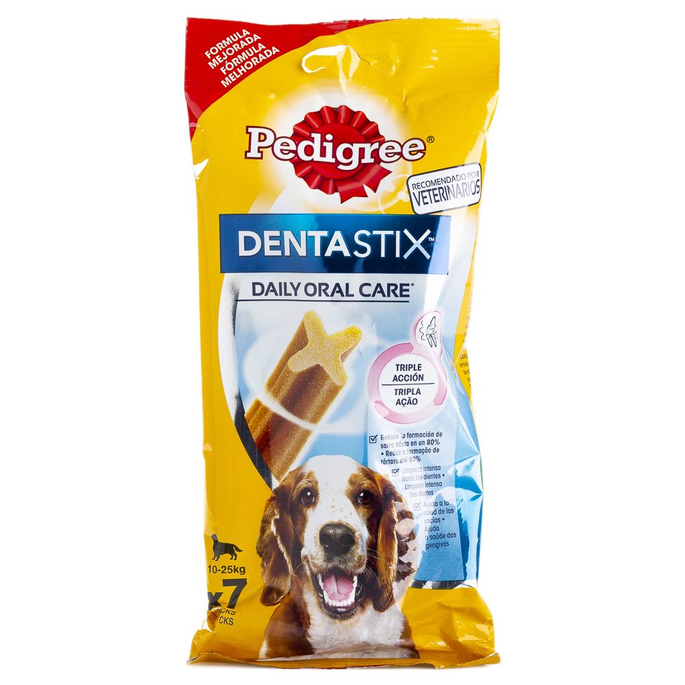  - Pedigree Dentastix +10Kg Dog Snacks 7un = 180g (1)