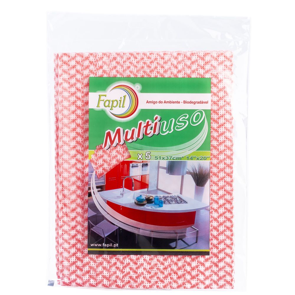  - Fapil Multi Purpose Cleaning Cloth 5 pc