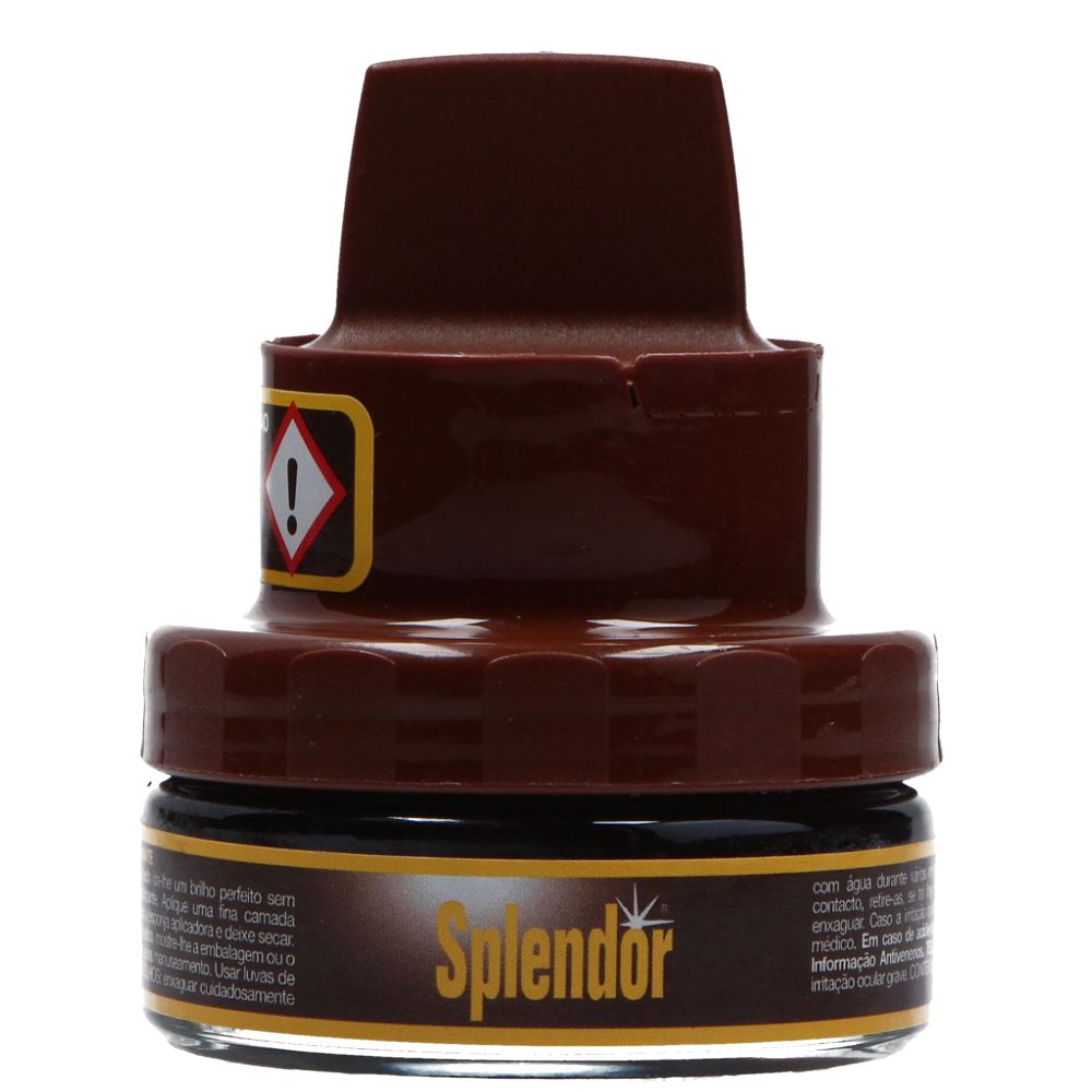  - Splendor Brown Self Shining Shoe Polish Cream 40 ml (1)